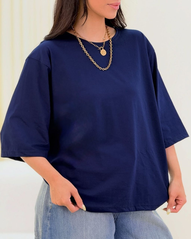 تیشرت بیسیک باکسی