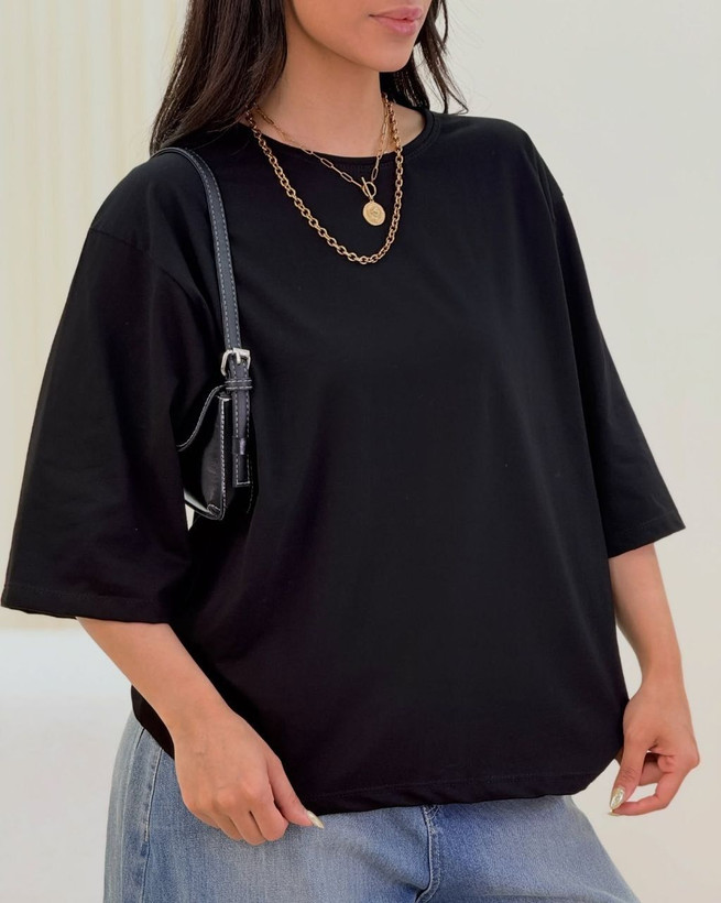 تیشرت بیسیک باکسی
